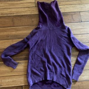 Womens ruff hewn cowl neck sweater size small